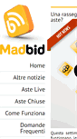 Mobile Screenshot of news.madbid.it