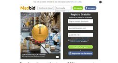 Desktop Screenshot of es.madbid.com